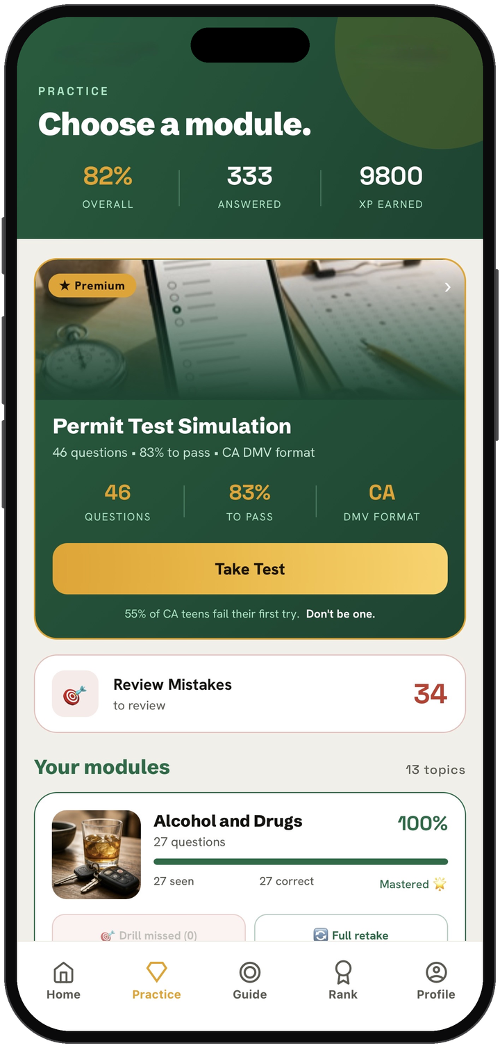 Practice modules